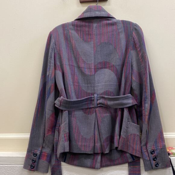 Cidra Anthropologie women’s size 4 button down embroidered jacket - Picture 5 of 6